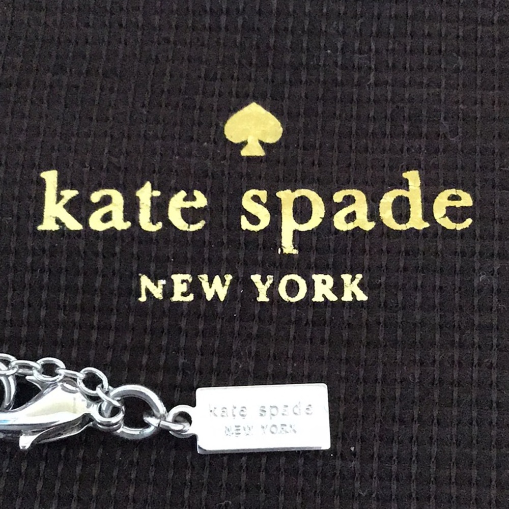 kate spade “Oops a Daisy” silver scatter necklace - Picture 4 of 5